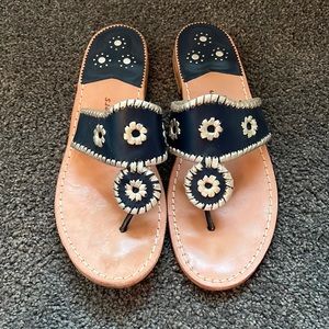 Jack Rogers - Size 9 - Navy Sandals